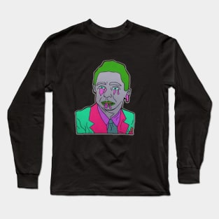 Drowning Man Neon Long Sleeve T-Shirt